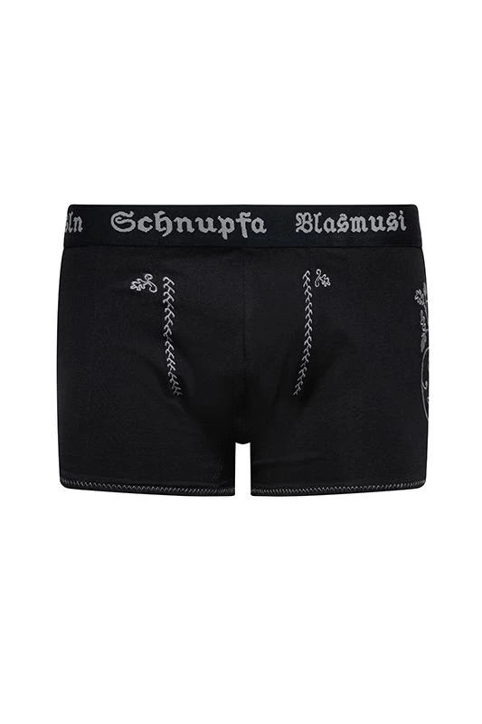 Trachten Boxershorts Schwarz Joe 012941 1 Trachten Boxershorts Schwarz Joe 012941