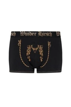 Trachten Boxershorts Schwarz Kirk 008186