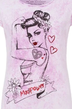 Trachtenshirt Kurzarm Flieder Madlpower 008178 5 Trachtenshirt Kurzarm Flieder Madlpower 008178 -Modegeschäft hangowear trachtenshirt kurzarm altrosa madlpower 008178 3 1200x1200