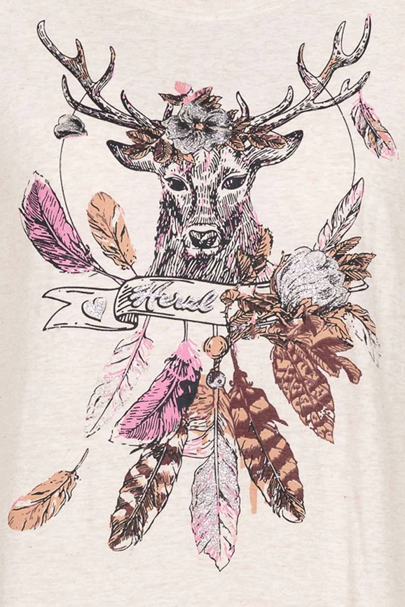 Trachtenshirt Kurzarm Natur Mit Hirschmotiv Mesquite 004860 2 Trachtenshirt Kurzarm Natur Mit Hirschmotiv Mesquite 004860 – Bild 2