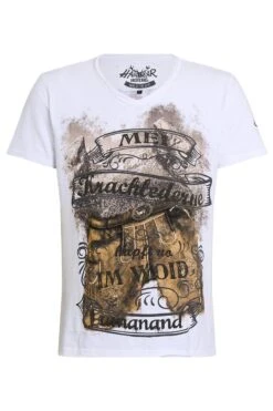 Trachtenshirt Weiß Sebald 012280