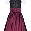 Kinderdirndl Dunkelblau Gemustert Beere Natalie 004043