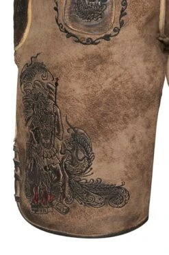 Lederhose Kurz Eiche Gespeckt Heiliger St. Florian 011077 -Modegeschäft himmel arsch und zwirn lederhose kurz eiche gespeckt hl sankt florian 011077 5 1200x1200