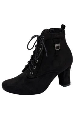 Damen Trachtenstiefel Schwarz Denise 011181