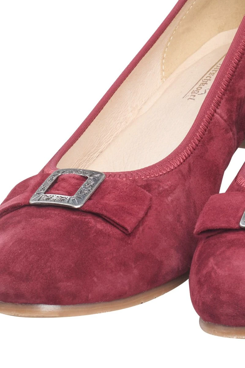 Pumps Dunkelrot Mit Schnalle Marisa 011193 2 Pumps Dunkelrot Mit Schnalle Marisa 011193 – Bild 2