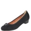 Pumps Schwarz Mit Schnalle Marisa 011191