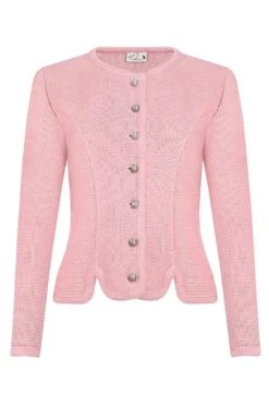 Trachten Strickjacke Altrosa Anna 003556