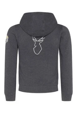 Kinder Kapuzen-Sweatjacke Anthrazit Mit Hirschstickerei Ben 007991 -Modegeschäft isar trachten kinder kapuzen sweatjacke anthrazit mit hirschstickerei ben 007991 3 1200x1200