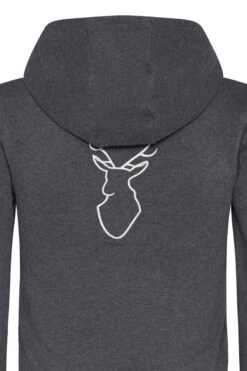 Kinder Kapuzen-Sweatjacke Anthrazit Mit Hirschstickerei Ben 007991 -Modegeschäft isar trachten kinder kapuzen sweatjacke anthrazit mit hirschstickerei ben 007991 4 1200x1200