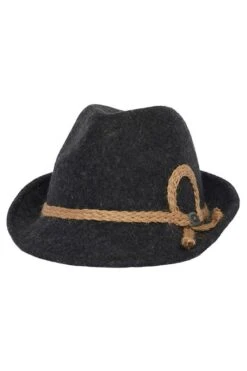 Kinder Trachtenhut Anthrazit 005109