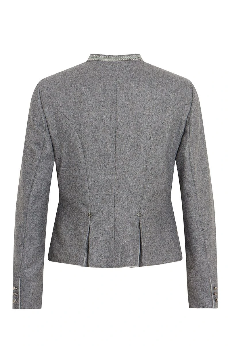 Damen Lodenjacke Hellgrau Claire 011593 3 Damen Lodenjacke Hellgrau Claire 011593 – Bild 3