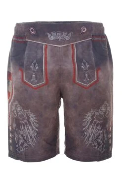 Badehose Braun Rot Österreich 012541