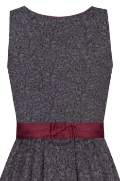 Midi Dirndl 65 Cm Anthrazit Dunkelrot Thea 009996 -Modegeschäft lieblingsgwand midi dirndl 65cm anthrazit dunkelrot thea 009996 4 1200x1200