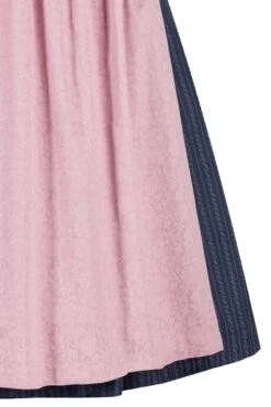 Midi Dirndl 65 Cm Dunkelblau Altrosa Loretta 010397 - Limitiert -Modegeschäft lieblingsgwand midi dirndl 65cm dunkelblau altrosa loretta limitiert 010397 5 1200x1200