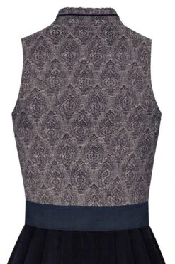 Midi Dirndl 65 Cm Dunkelblau Taupe Klara 009185 - Limitiert -Modegeschäft lieblingsgwand midi dirndl 65cm dunkelblau taupe klara limitiert 009185 4 1200x1200