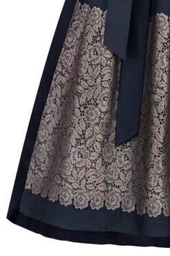 Midi Dirndl 65 Cm Dunkelblau Taupe Klara 009185 - Limitiert -Modegeschäft lieblingsgwand midi dirndl 65cm dunkelblau taupe klara limitiert 009185 5 1200x1200
