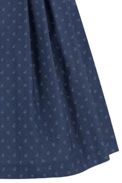 Midi Dirndl 65 Cm Dunkelblau Weiß Alea 014664 -Modegeschäft lieblingsgwand midi dirndl 65cm dunkelblau weiss alea 014664 6 1200x1200