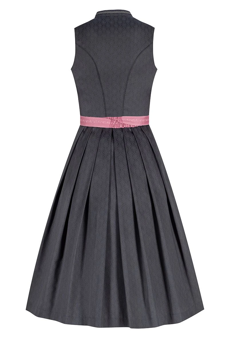 Midi Dirndl 65 Cm Grau Altrosa Lena 010367 3 Midi Dirndl 65 Cm Grau Altrosa Lena 010367 – Bild 3