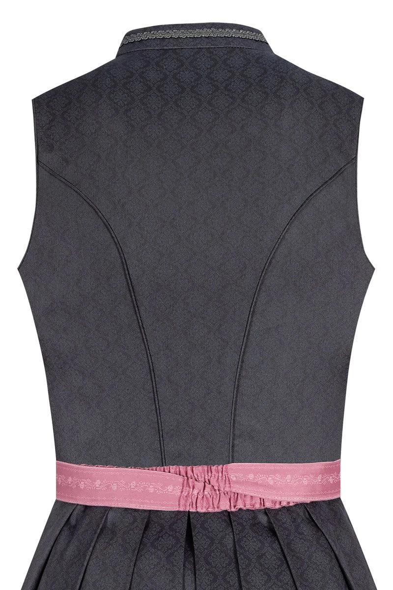 Midi Dirndl 65 Cm Grau Altrosa Lena 010367 4 Midi Dirndl 65 Cm Grau Altrosa Lena 010367 – Bild 4