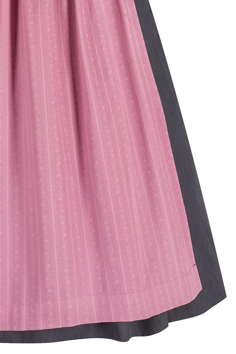 Midi Dirndl 65 Cm Grau Altrosa Lena 010367 5 Midi Dirndl 65 Cm Grau Altrosa Lena 010367 – Bild 5