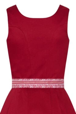 Midi Dirndl 65 Cm Rot Weiß Odilia 014660 -Modegeschäft lieblingsgwand midi dirndl 65cm rot weiss odilia 014660 4 1200x1200