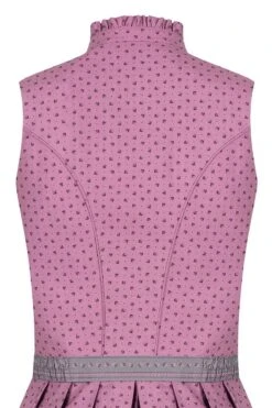 Midi Dirndl 65cm Altrosa Grau Gemustert Annalena 007349 -Modegeschäft lieblingsgwand midi dirndl 65er altrosa grau gemustert annalena 007349 4 1200x1200