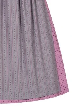 Midi Dirndl 65cm Altrosa Grau Gemustert Annalena 007349 -Modegeschäft lieblingsgwand midi dirndl 65er altrosa grau gemustert annalena 007349 5 1200x1200