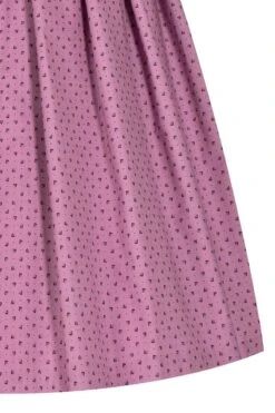 Midi Dirndl 65cm Altrosa Grau Gemustert Annalena 007349 -Modegeschäft lieblingsgwand midi dirndl 65er altrosa grau gemustert annalena 007349 6 1200x1200