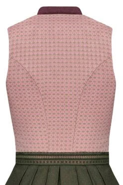 Midi Dirndl 65cm Altrosa Oliv Amalia 006236 - Limitiert -Modegeschäft lieblingsgwand midi dirndl 65er altrosa oliv amalia limitiert 006236 4 1200x1200 1