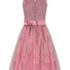 Midi Dirndl 65cm Altrosa Valentina 004683 - Limitiert