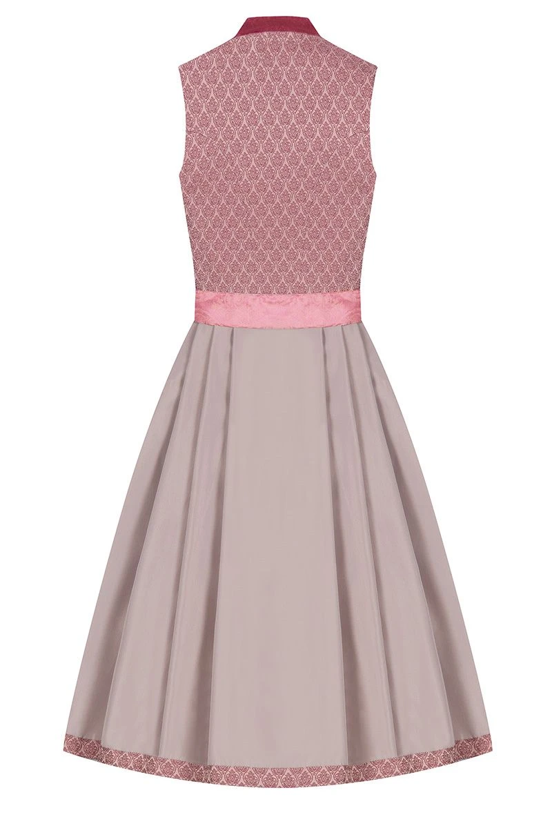 Midi Dirndl 65cm Altrosa Valentina 004683 - Limitiert 2 Midi Dirndl 65cm Altrosa Valentina 004683 - Limitiert – Bild 2
