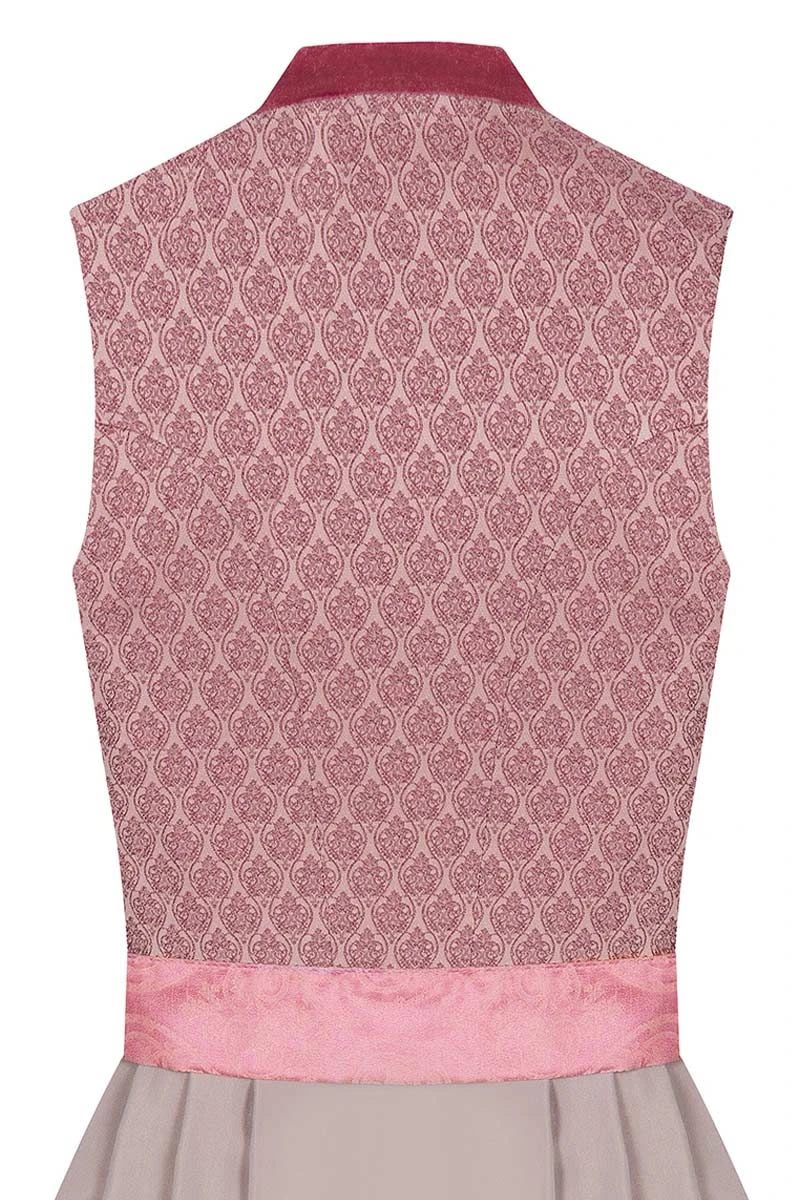 Midi Dirndl 65cm Altrosa Valentina 004683 - Limitiert 4 Midi Dirndl 65cm Altrosa Valentina 004683 - Limitiert – Bild 4