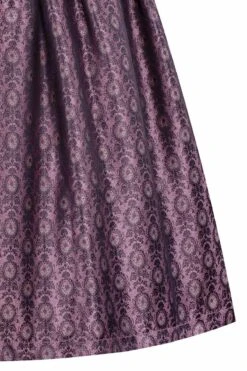 Midi Dirndl 65cm Aubergine Gemustert Lila Nadia 005606 -Modegeschäft lieblingsgwand midi dirndl 65er aubergine gemustert lila nadia 005606 6 1200x1200 1