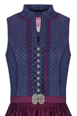 Midi Dirndl 65cm Dunkelblau Pflaume Rosi 006394 - Limitiert 8 Midi Dirndl 65cm Dunkelblau Pflaume Rosi 006394 - Limitiert -Modegeschäft lieblingsgwand midi dirndl 65er dunkelblau pflaume rosi 006394 3 1200x1200