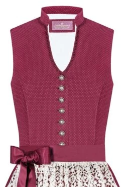 Midi Dirndl 65cm Dunkelrot Gepunktet Creme Miri 006526 -Modegeschäft lieblingsgwand midi dirndl 65er dunkelrot gepunktet creme miri 006526 35b978201d2047 1200x1200