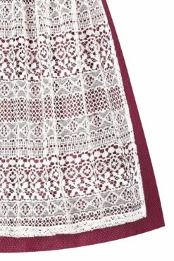 Midi Dirndl 65cm Dunkelrot Gepunktet Creme Miri 006526 -Modegeschäft lieblingsgwand midi dirndl 65er dunkelrot gepunktet creme miri 006526 55b9782057c3e5 1200x1200