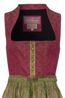 Midi Dirndl 65cm Dunkelrot Grün Gemustert Marlene 004755 -Modegeschäft lieblingsgwand midi dirndl 65er dunkelrot gruen gemustert marlene 004755 3 1200x1200 1