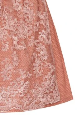 Midi Dirndl 65cm Koralle Gemustert Altrosa Lisa 006470 -Modegeschäft lieblingsgwand midi dirndl 65er koralle gemustert altrosa lisa 006470 5 1200x1200