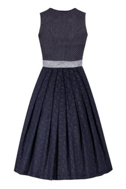 Midi Dirndl 70 Cm Dunkelblau Hellblau Stretch Glockenbach 010040 -Modegeschäft lieblingsgwand midi dirndl 70cm dunkelblau hellblau glockenbach 010040 3 1200x1200 1
