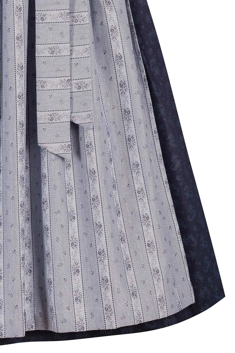 Midi Dirndl 70 Cm Dunkelblau Hellblau Stretch Glockenbach 010040 5 Midi Dirndl 70 Cm Dunkelblau Hellblau Stretch Glockenbach 010040 – Bild 5