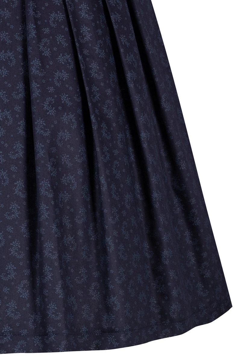 Midi Dirndl 70 Cm Dunkelblau Hellblau Stretch Glockenbach 010040 6 Midi Dirndl 70 Cm Dunkelblau Hellblau Stretch Glockenbach 010040 – Bild 6
