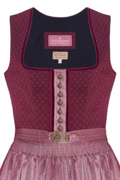 Midi Dirndl 70cm Beere Altrosa Stretch Lotte 006249 - Limitiert 8 Midi Dirndl 70cm Beere Altrosa Stretch Lotte 006249 - Limitiert -Modegeschäft lieblingsgwand midi dirndl 70er beere altrosa stretch lotte limitiert 006249 3 1200x1200