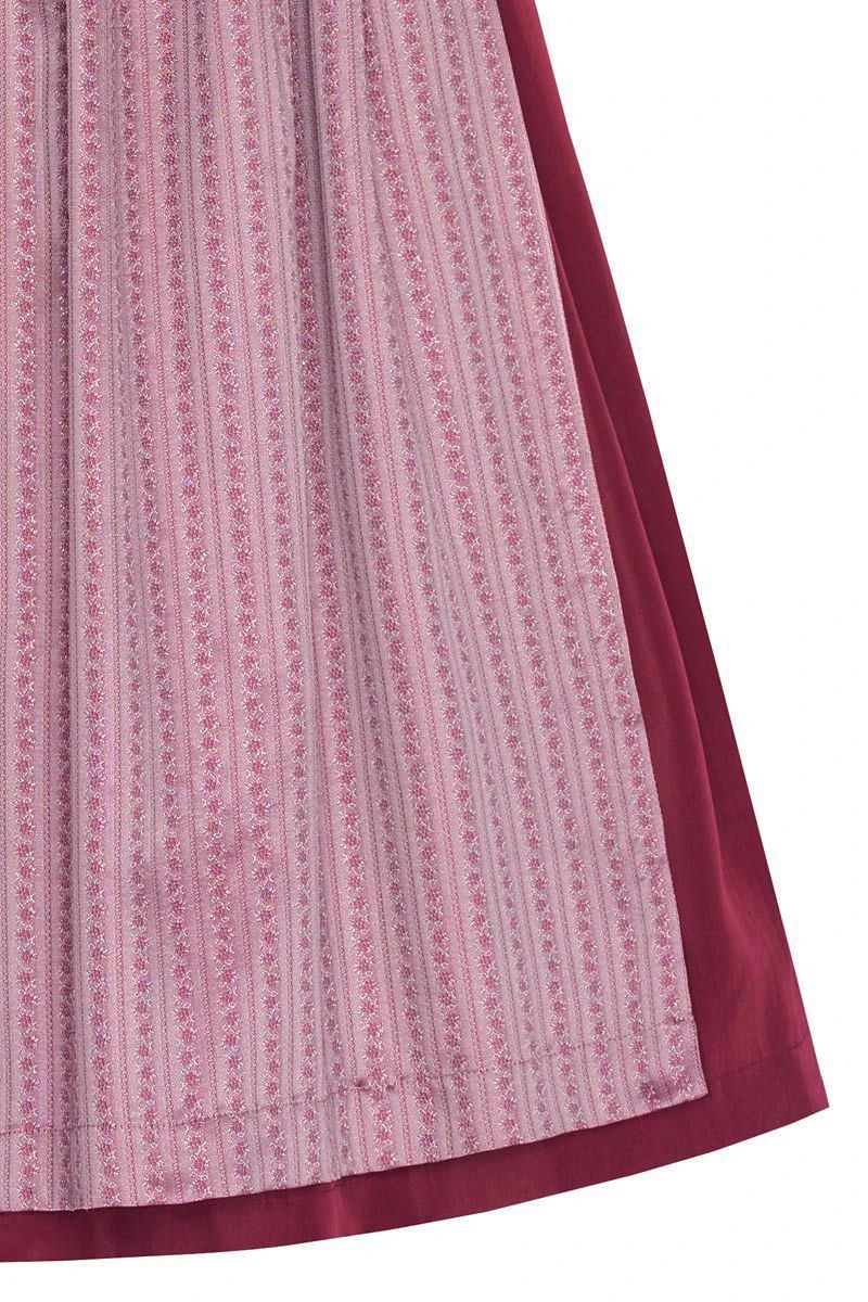 Midi Dirndl 70cm Beere Altrosa Stretch Lotte 006249 - Limitiert 5 Midi Dirndl 70cm Beere Altrosa Stretch Lotte 006249 - Limitiert – Bild 5