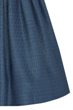 Midi Dirndl 70cm Dunkelblau Grau Doris 006400 - Limitiert -Modegeschäft lieblingsgwand midi dirndl 70er dunkelblau grau doris limitiert 006400 6 1200x1200