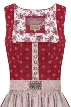 Midi Dirndl 70cm Rot Beige Babett 004698 - Limitiert 8 Midi Dirndl 70cm Rot Beige Babett 004698 - Limitiert -Modegeschäft lieblingsgwand midi dirndl 70er rot beige babett 004698 3 1200x1200 1