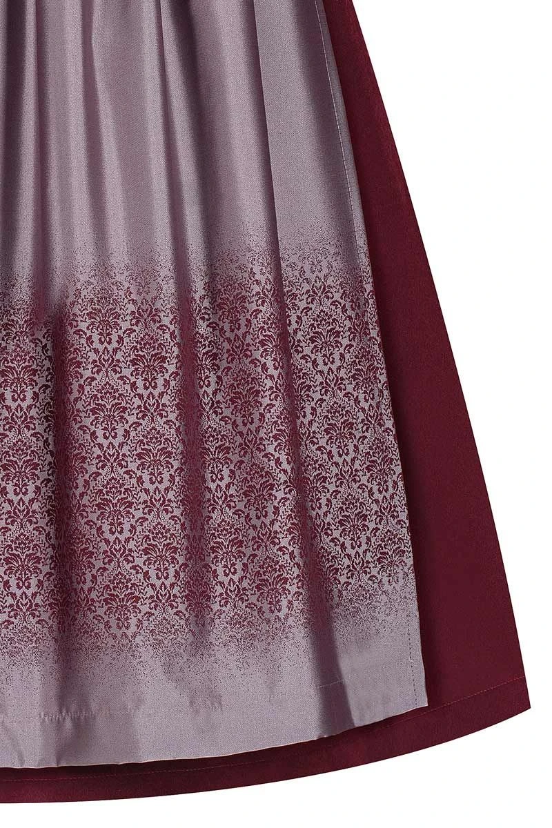 Midi Dirndl 70cm Beere Silber Martha 006256 - Limitiert 5 Midi Dirndl 70cm Beere Silber Martha 006256 - Limitiert – Bild 5