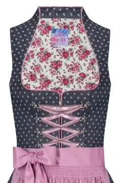 Mini Dirndl 60cm Anthrazit Altrosa Nicol 004679 7 Mini Dirndl 60cm Anthrazit Altrosa Nicol 004679 -Modegeschäft lieblingsgwand mini dirndl 60er anthrazit altrosa nicol 004679 3 1200x1200