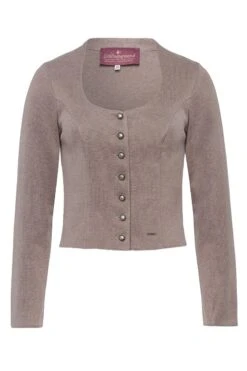 Trachten Strickjacke Taupe Achensee 002882 - Limitiert
