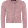 Trachten Strickjacke Altrosa Marlene 014631