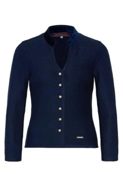 Trachten Strickjacke Dunkelblau Lena 011867